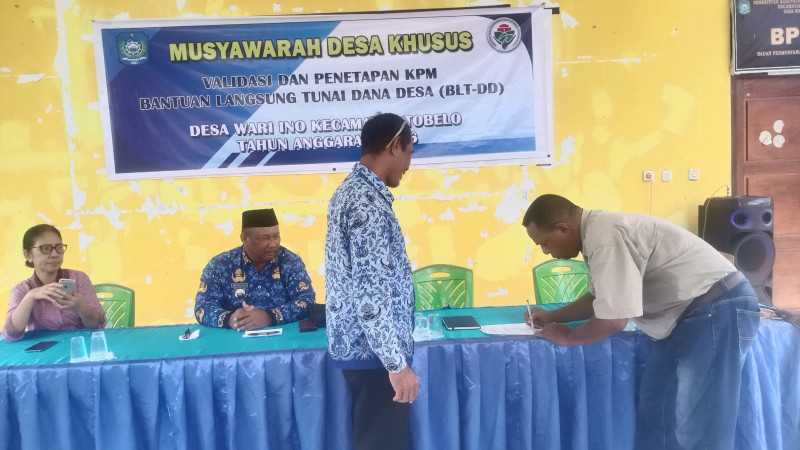 Musdesus Validasi dan Penetapan Penerima KPM BLT-DD Tahun 2026