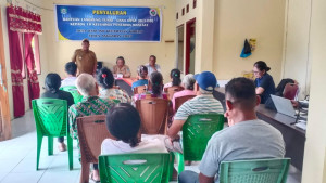 Penyaluran Bantuan Langsung Tunai Dana Desa (BLT-DD) Desa Wari Ino Kecamatan Tobelo Kabupaten Halmahera Utara Triwulan III